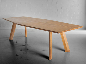 RHOMBI - Solid wood table _ Vitamin Design